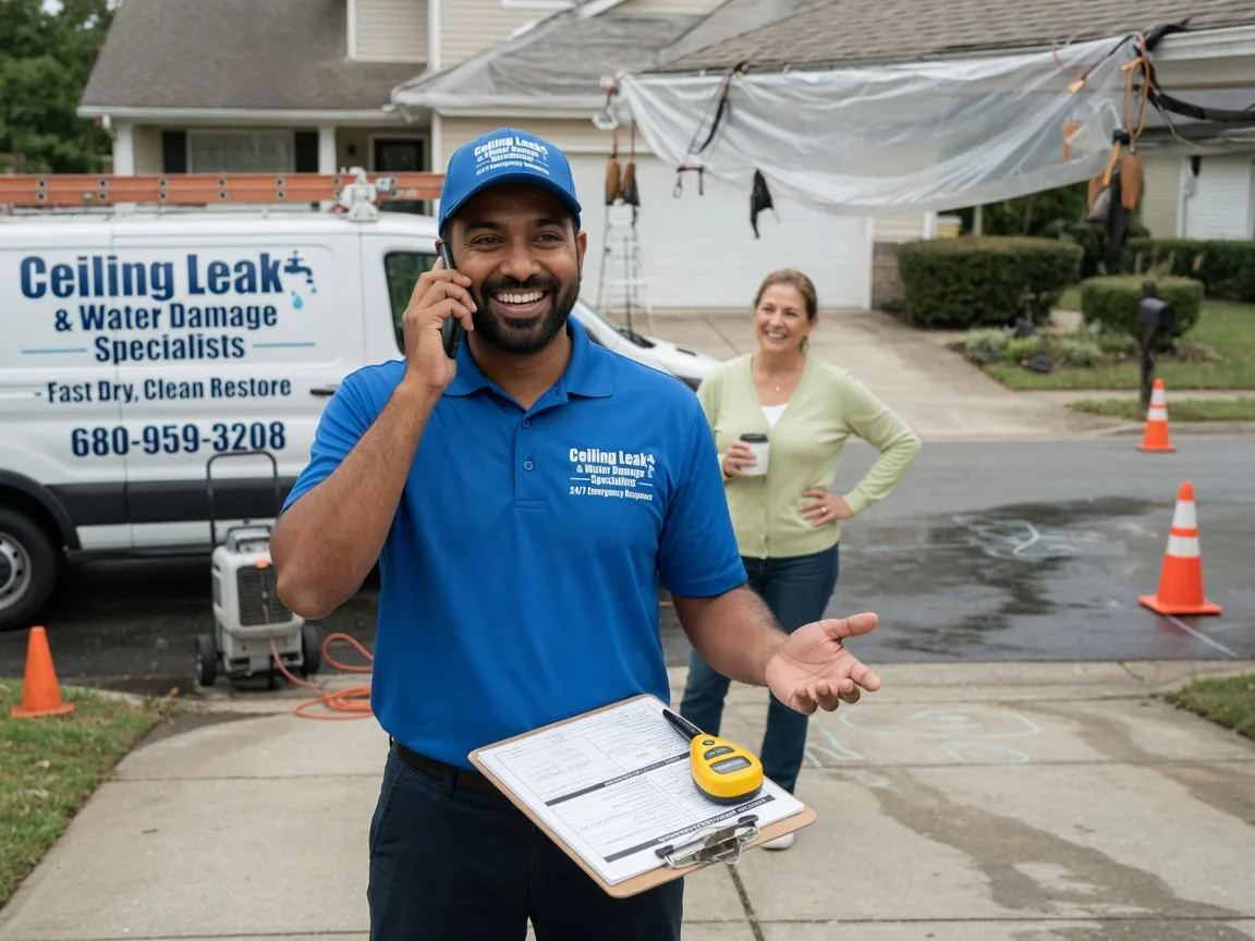 Ceiling Leak Cleanup Herndon, PA FAQs